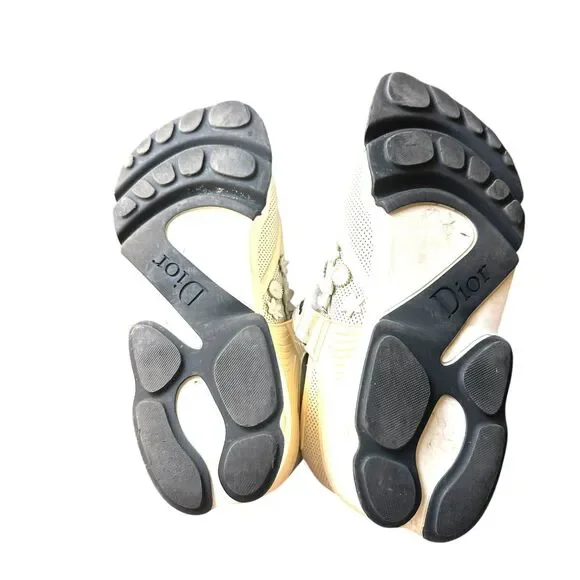 DIOR Mesh‎ Fusion Flower Runway Sneakers White w Box 39 - Picture 6 of 6